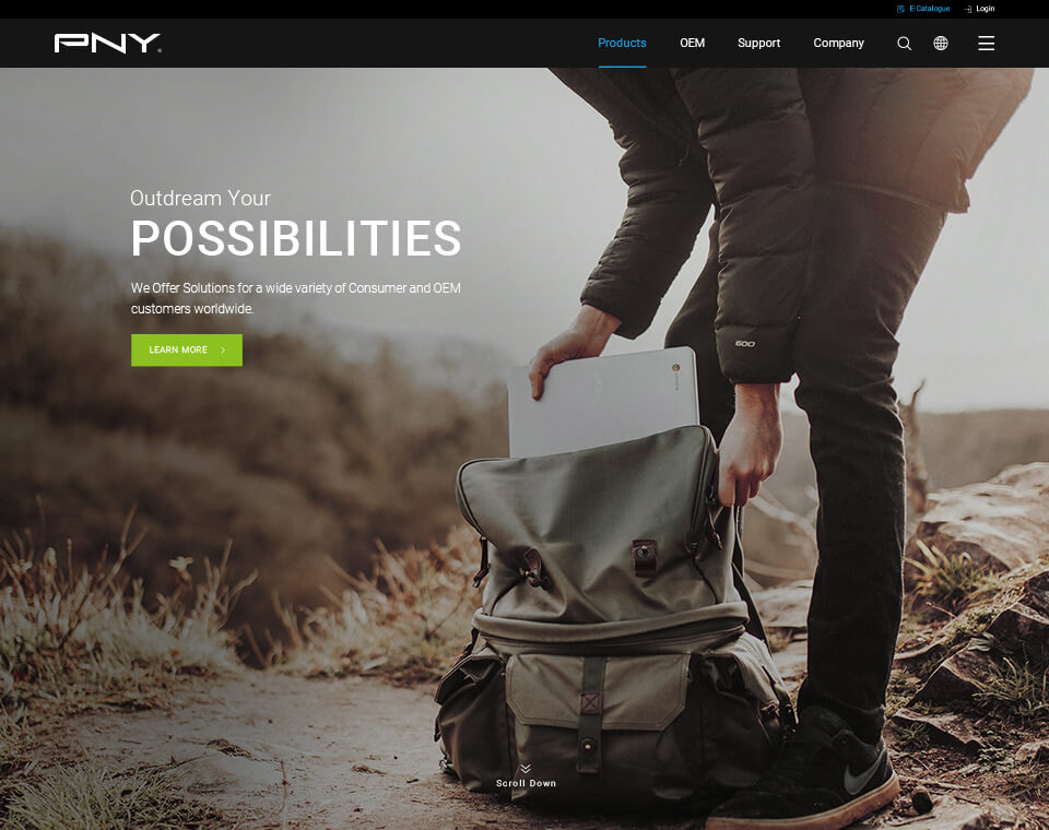 必恩威 网页设计案例